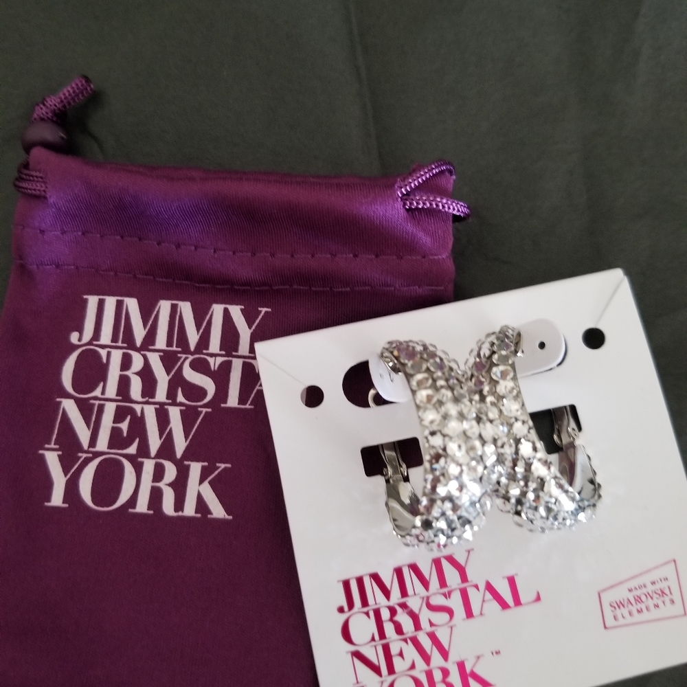 Jimmy Crystal Earrings